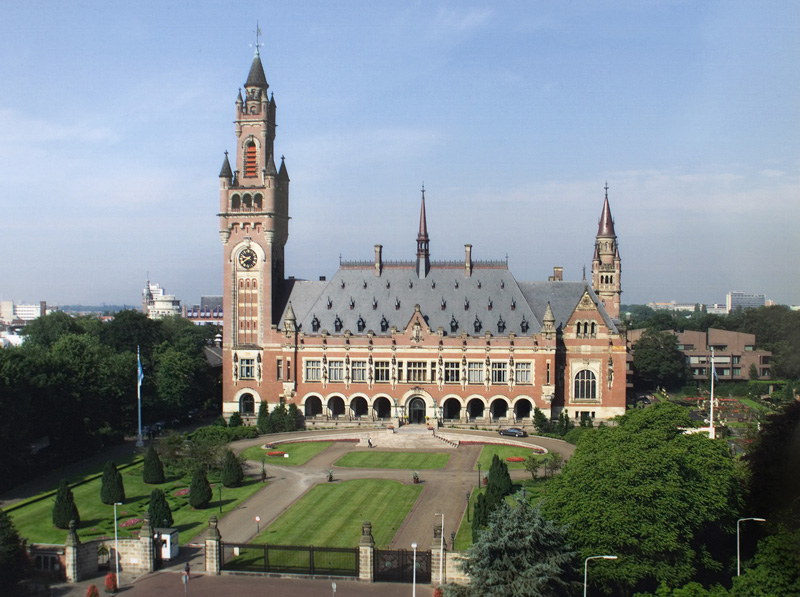 Taikos rūmai Hagoje, Tarptautinio Teisingumo Teismo būstinė